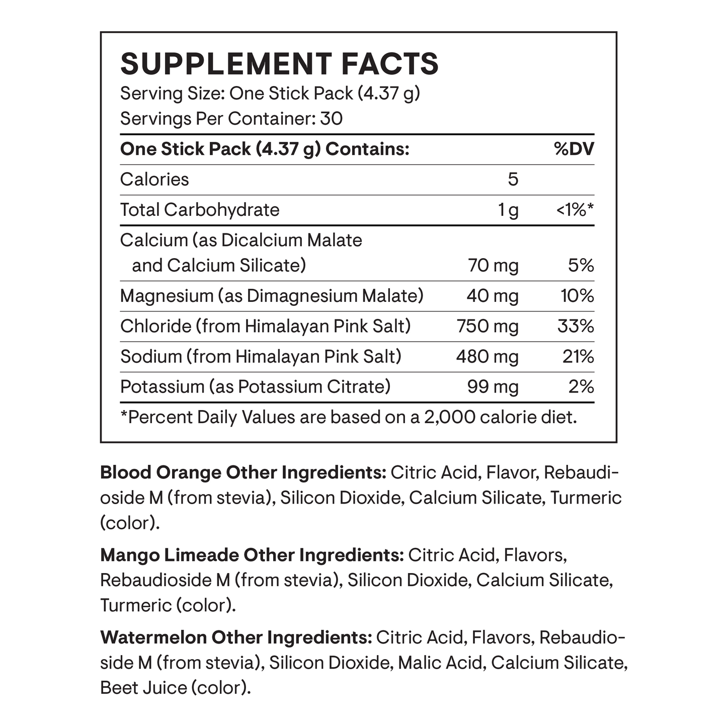 Daily Electrolytes